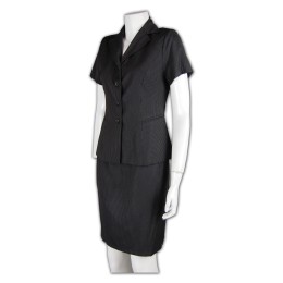 BWS035 work wear custom made hotel wear suits business tailor made working suits printed hongkong company producer   women's pinstripe business suits  summer blazer BWS035 work wear custom made hotel wear suits business tailor made working suits printed hongkong company producer   women's pinstripe business suits  summer blazer